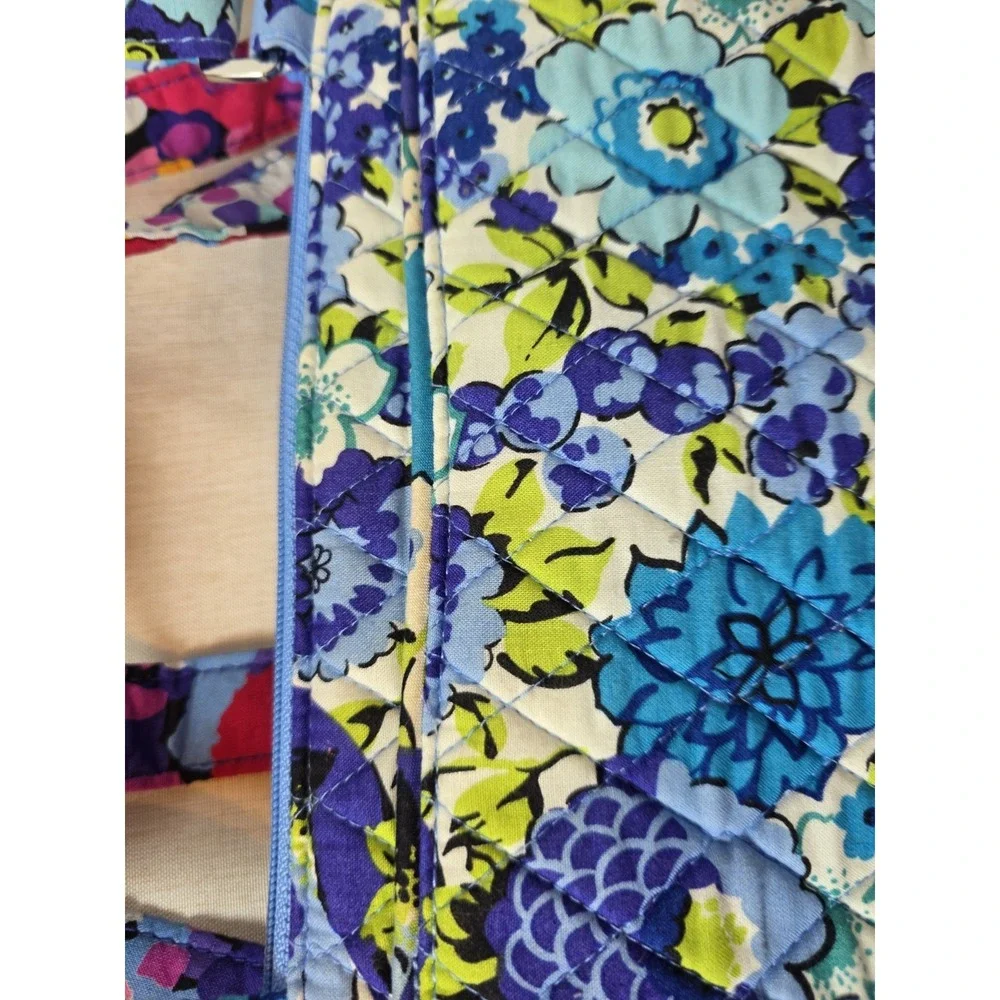 Vera Bradley Floral Crossbody Bag Purse 7